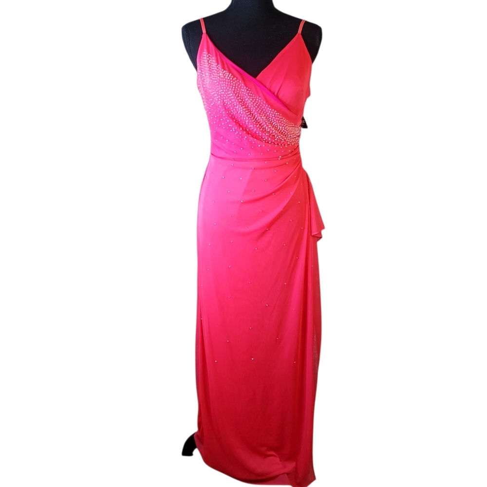VTG RARE DS L Ballet Fairy Softgirl Barbie Y2K Prom Hoco Embellish Formal Gown - Picture 3 of 15